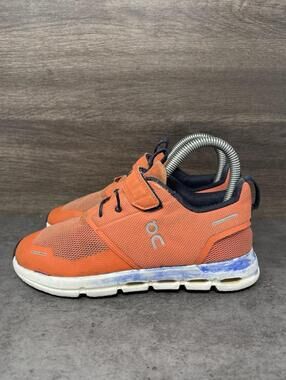 On Cloud Play Sneakers Kids Size 3 Orange